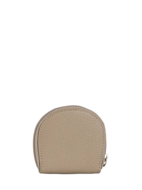 Portemonnee Caviar Leder Crinkles Beige caviar 14291 ander zicht 2